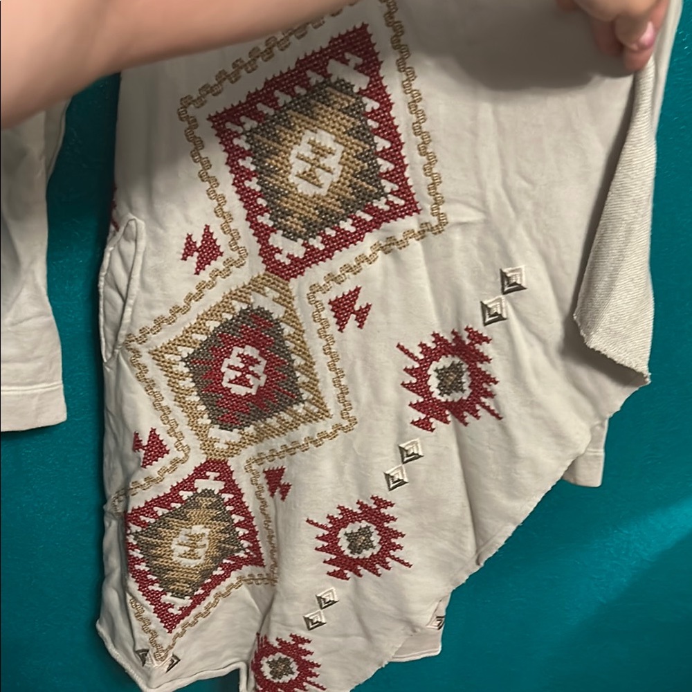 Johnny Was ✌️ Cream Cardigan - Picture 4 of 8